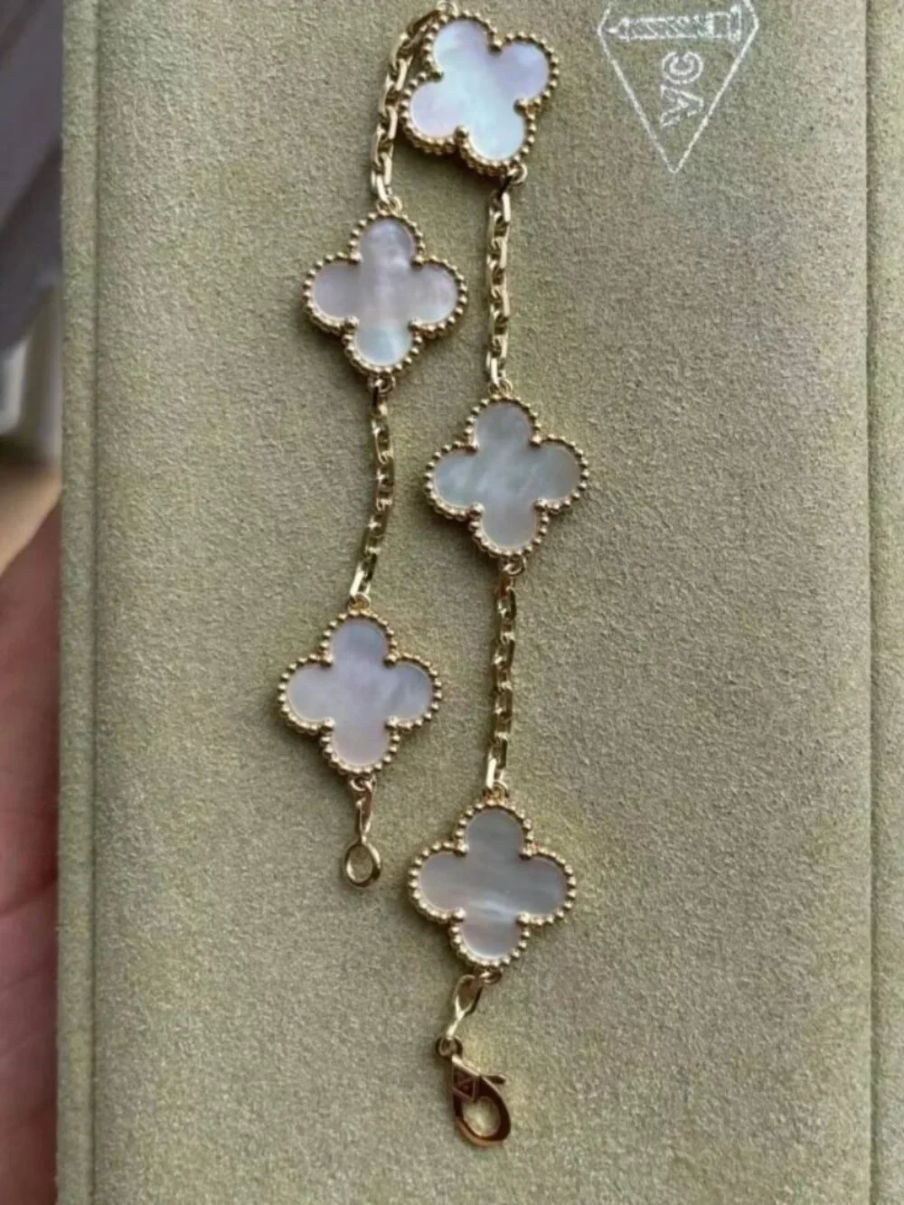 Van Cleef & Arpels White Bracelet